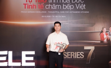 Bếp An Khang vinh dự tham gia sự kiện Hafele - BST Series 7 tổ chức